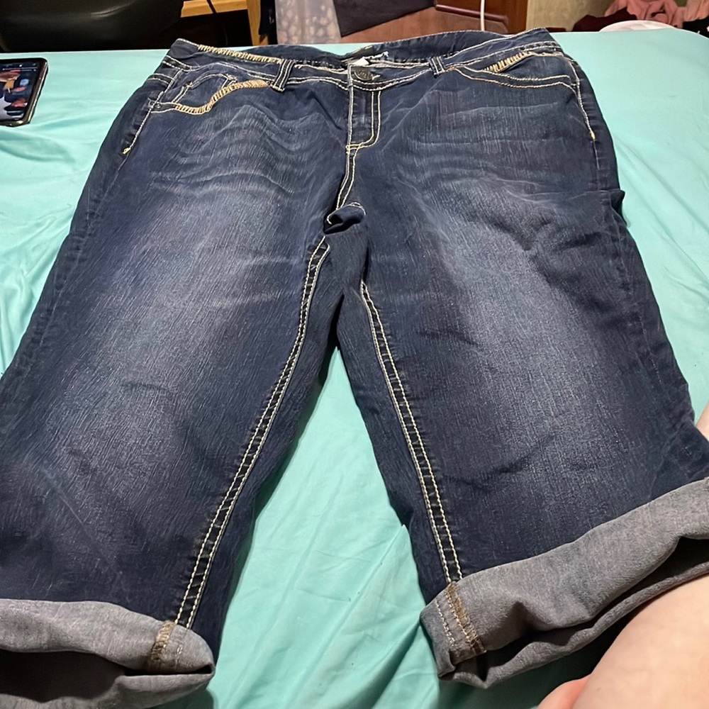 Lane Bryant Cropped Jeans